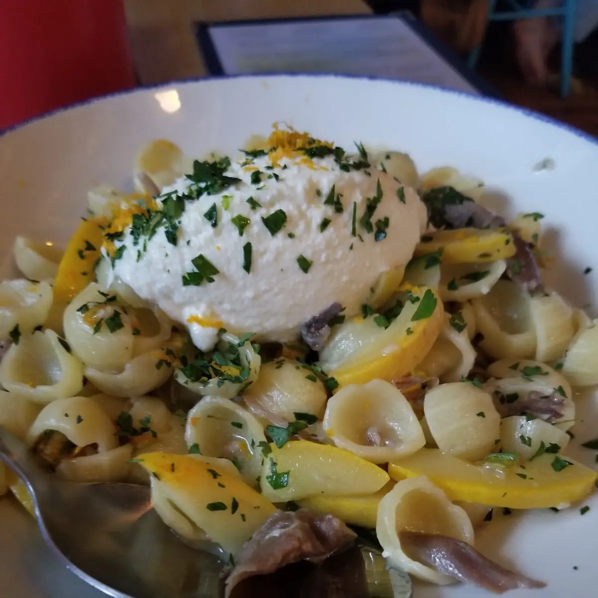 House Made Saffron Orecchiette