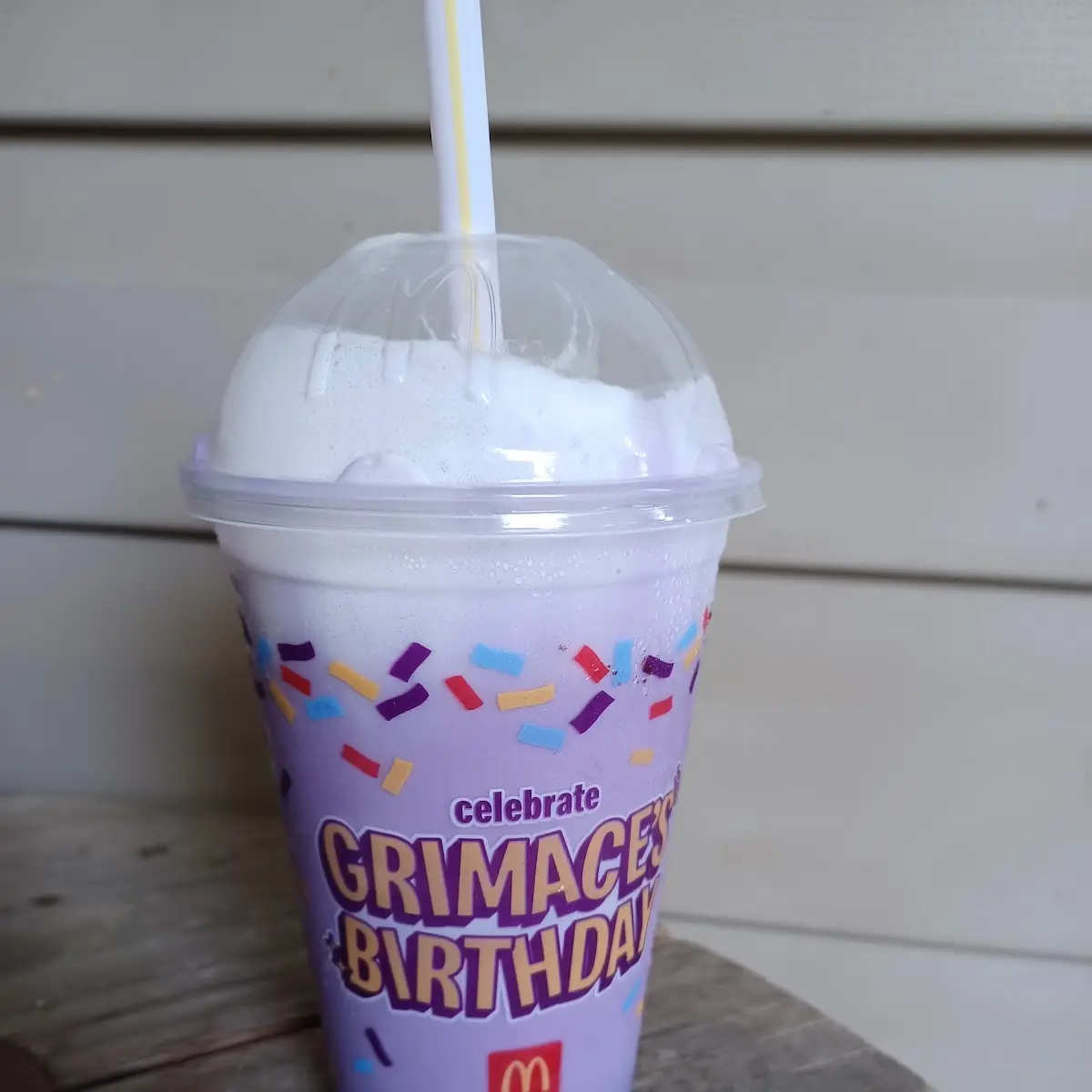 Grimace Shake Mixed Berry Flavor