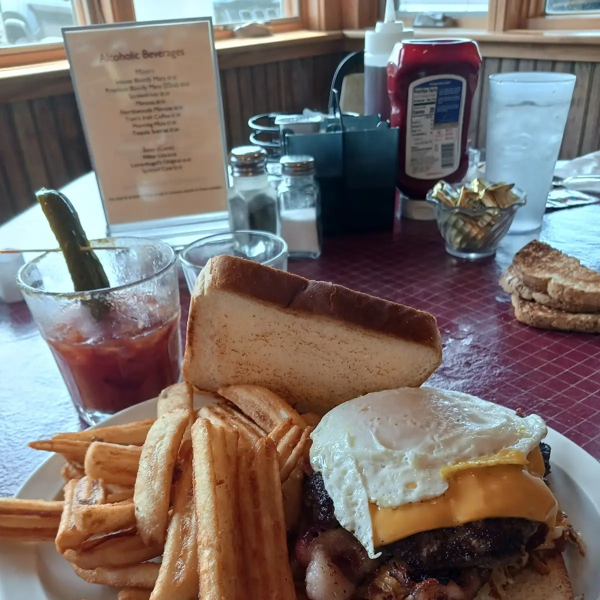 Bacon & Egg Burger