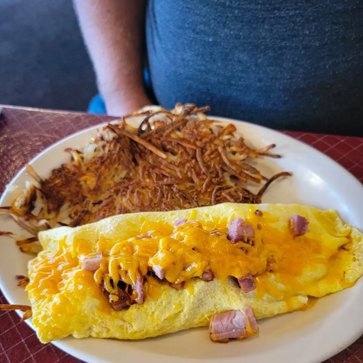 Ham and Cheese Omelet