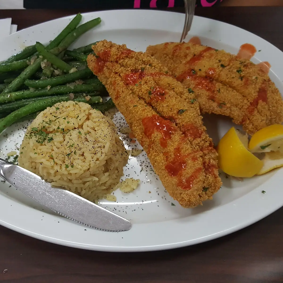 Fried Catfish Dinner