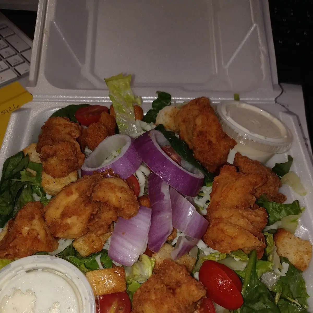 Fried Chicken Salad