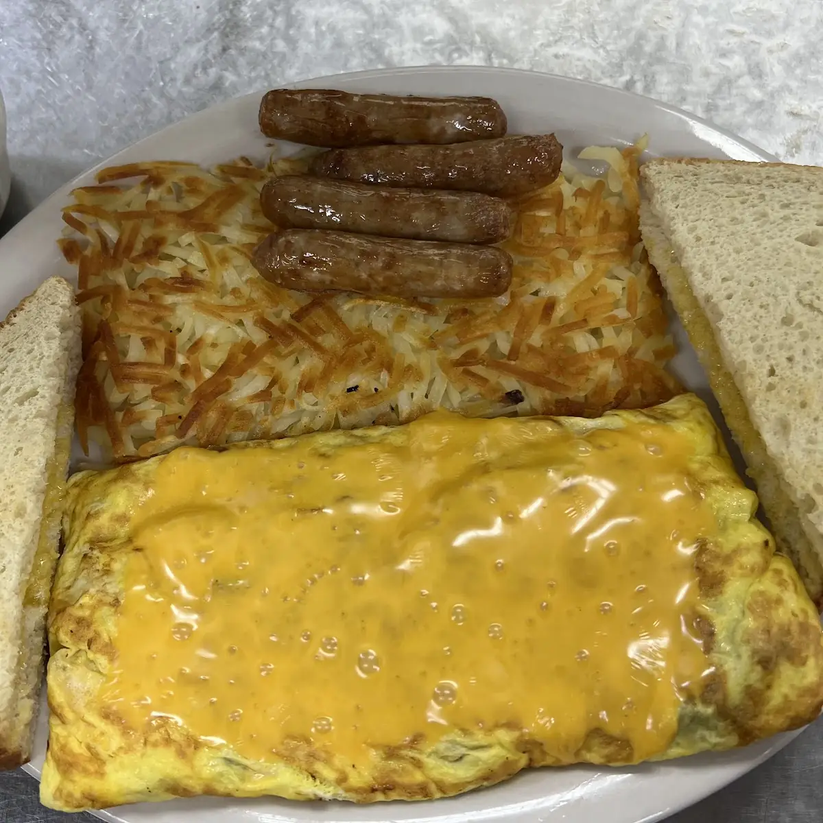 Hamburger Steak Breakfast