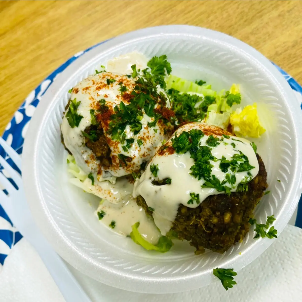 Freshly Made Falafel
