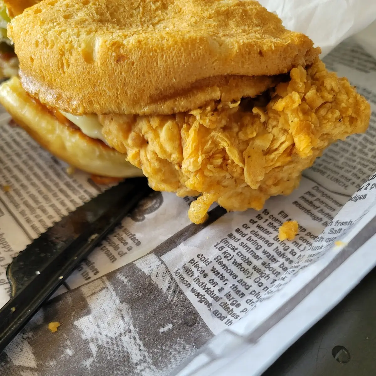 Hand Made Chicken Sandwich