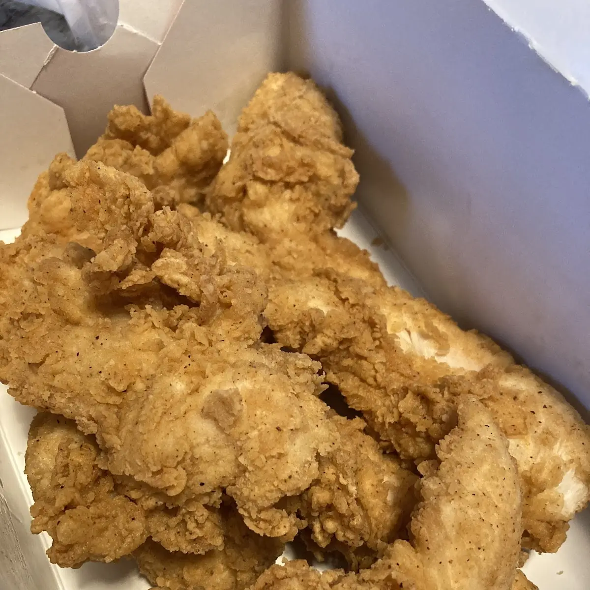 Fried Chicken and Potato Wedges