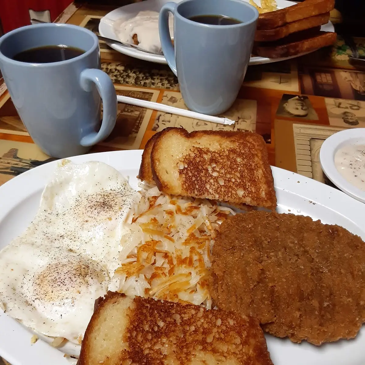 Chicken Fried Steak and Eggs