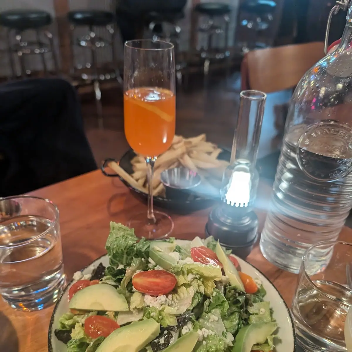 Roa House Salad with Bacon on the Side