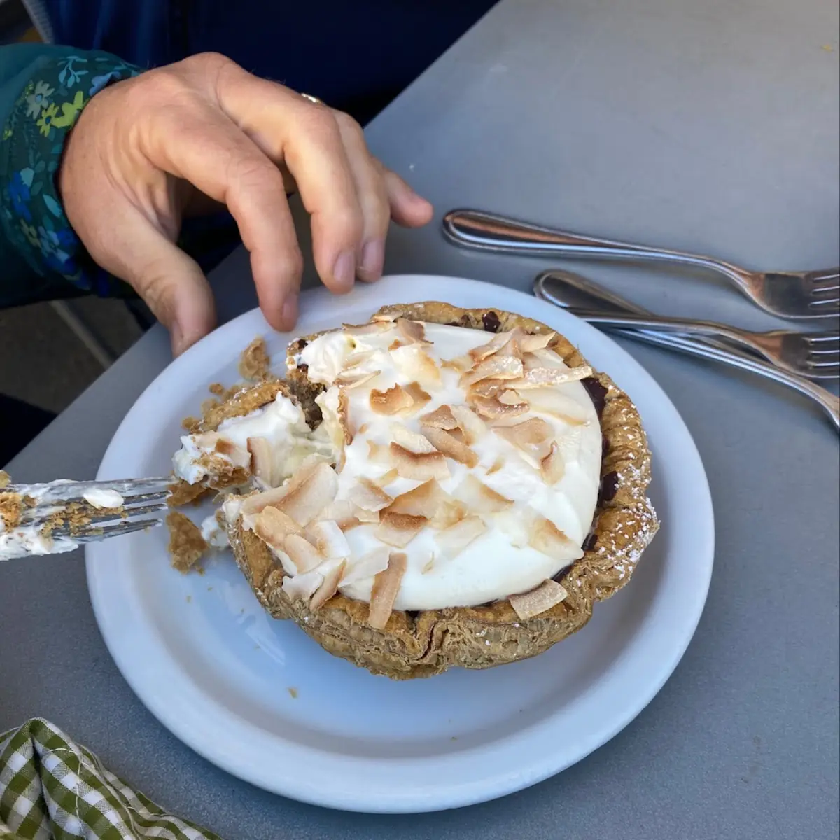 Coconut Cream Tart