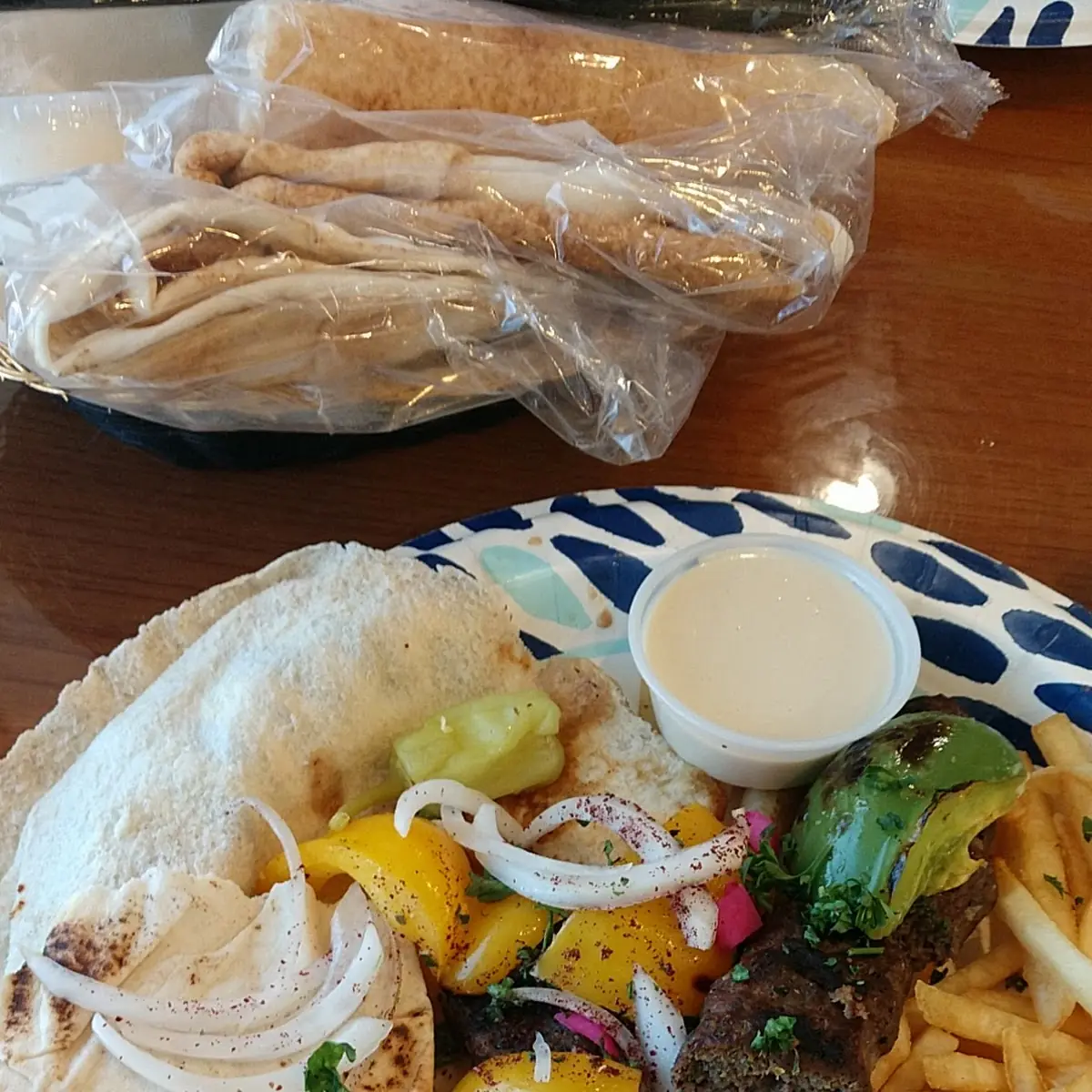 Hummus with Ghallaba