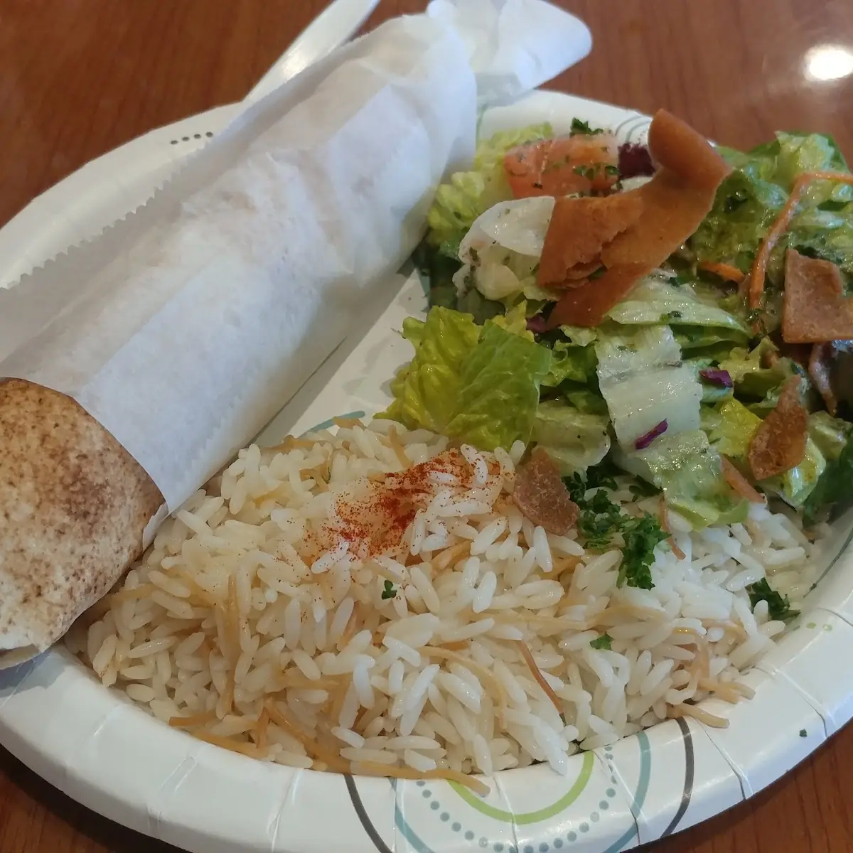 Tawook Chicken Wrap