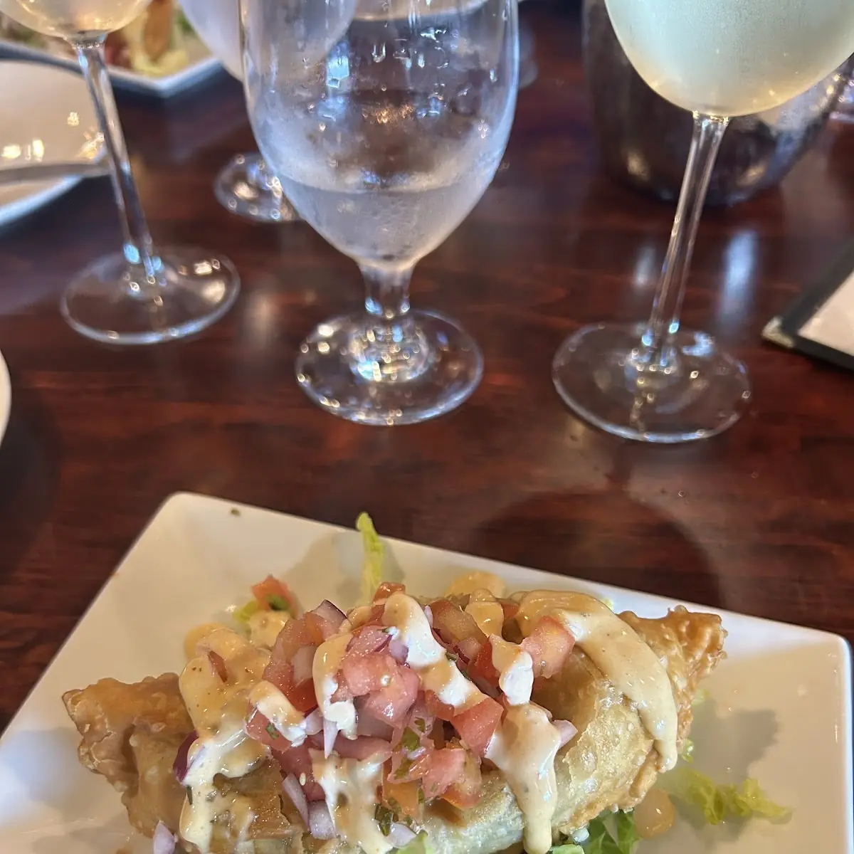 Spinach and Cheese Empanada