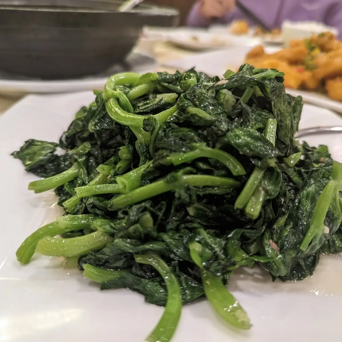 Snow Pea Leaves