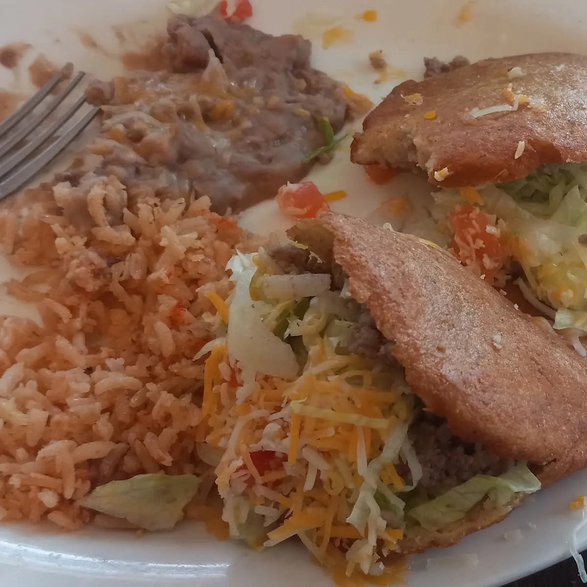 Ground Beef Gordita Plate