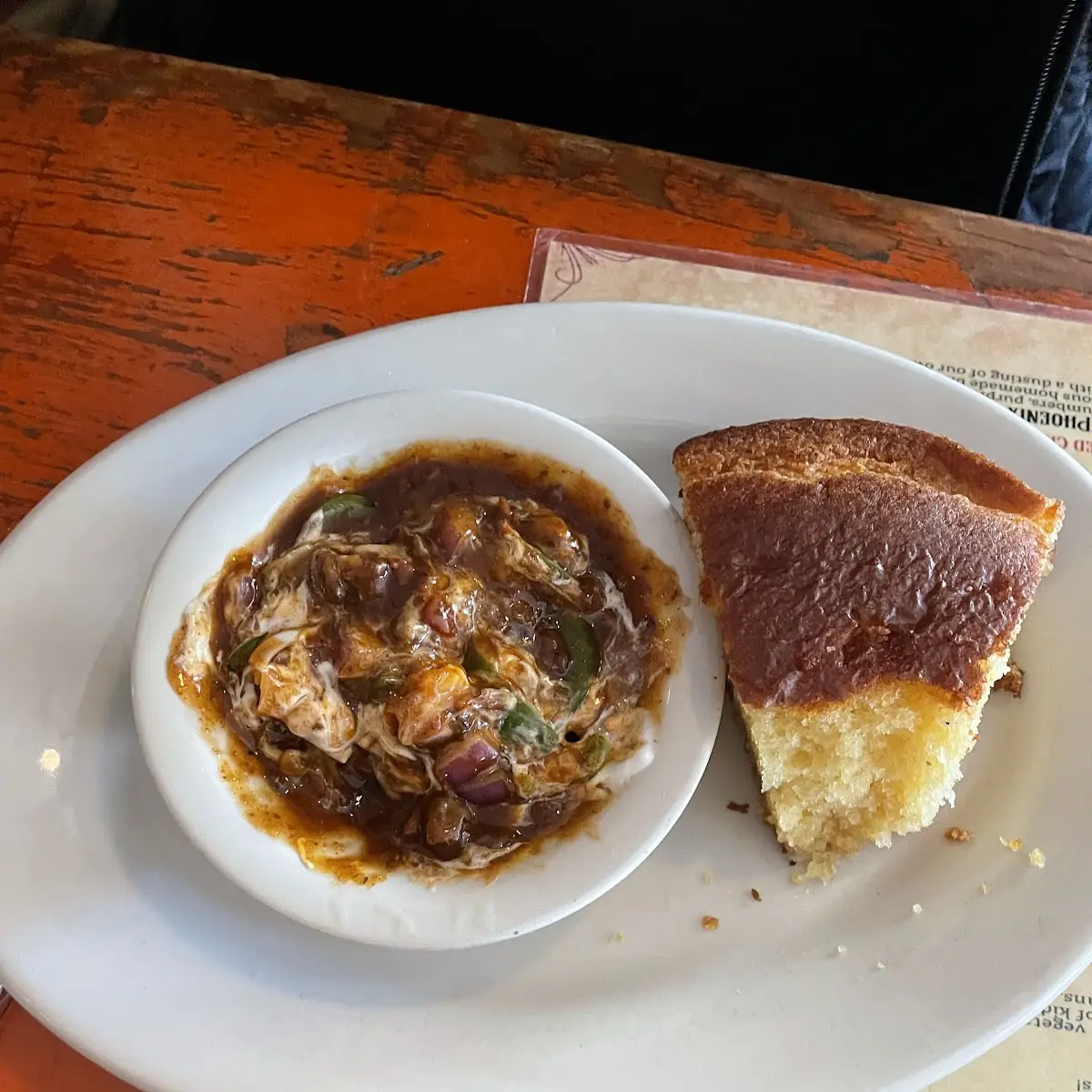 Half Skillet Cornbread 2 Slices