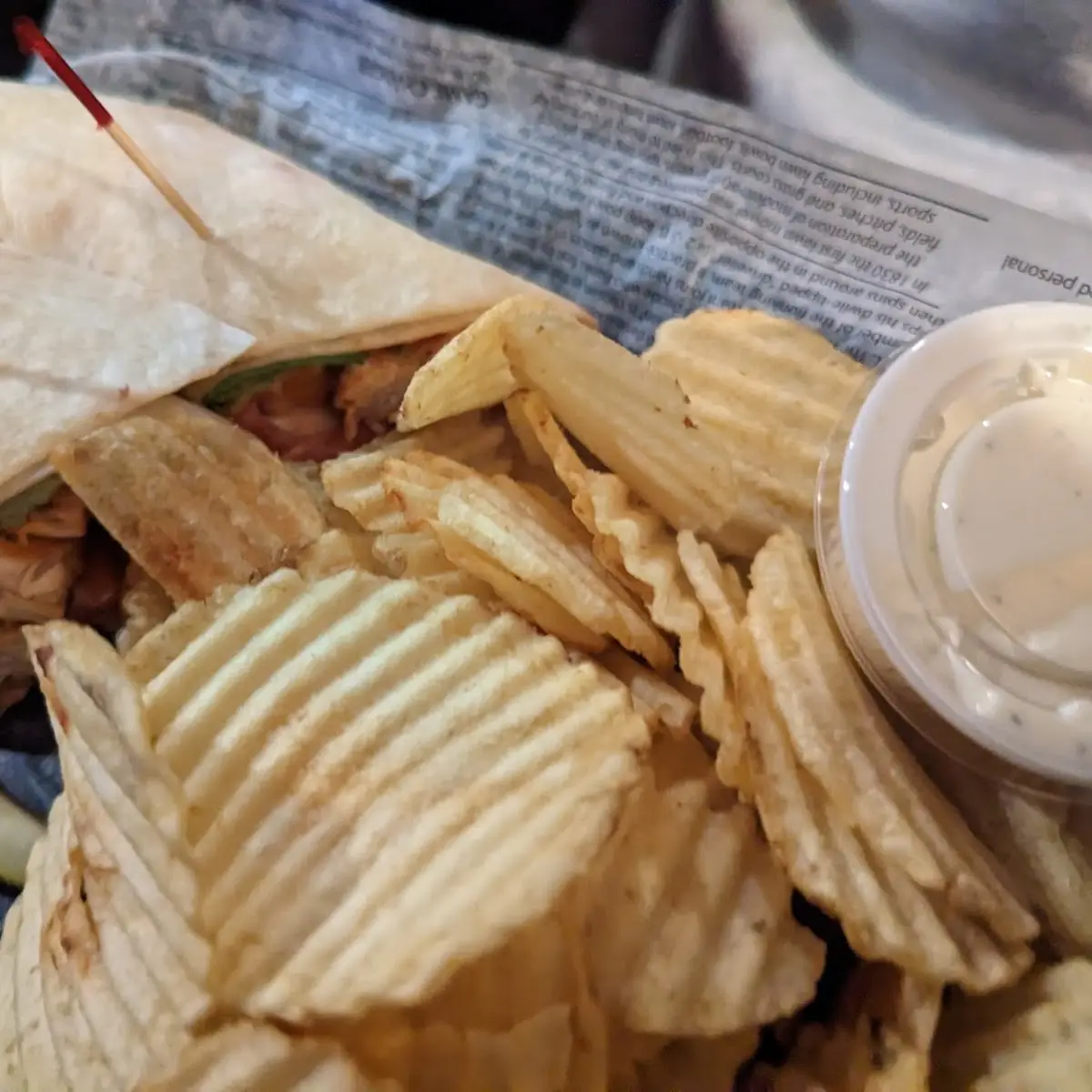 Buffalo Chicken Wrap