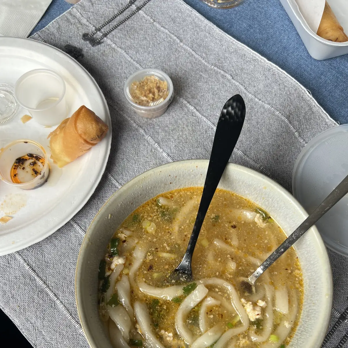 Sticky Rice Noodle Soup