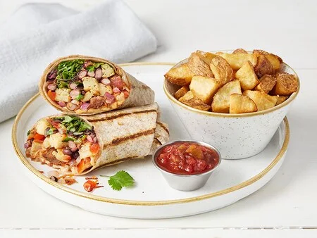 Clubhouse Wrap, Fresh Kitchen + Juice Bar