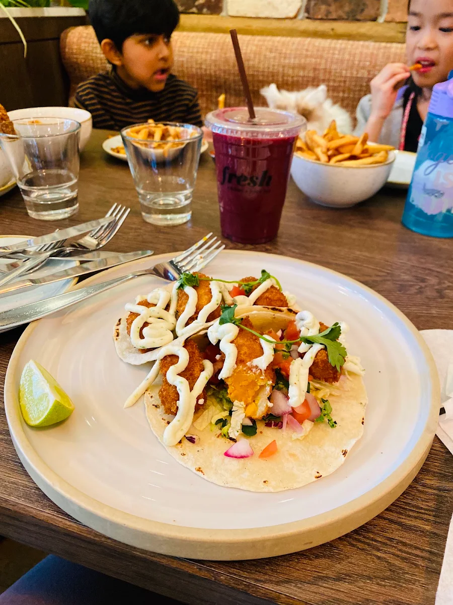 Squash Tacos, Fresh Kitchen + Juice Bar