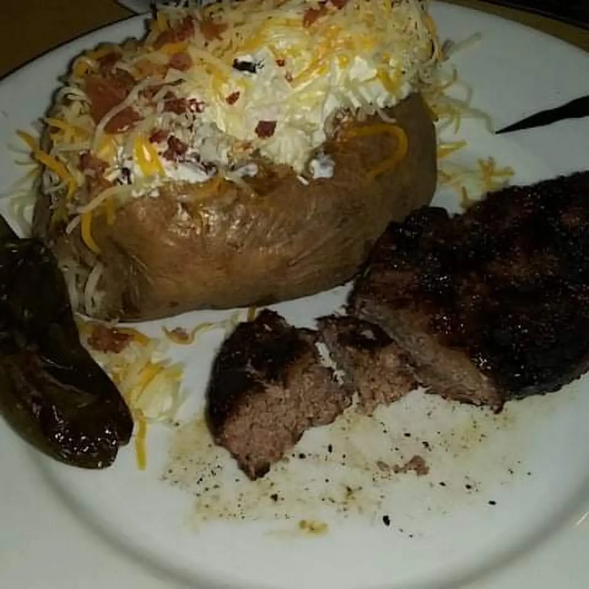 Sirloin & Baked Potato