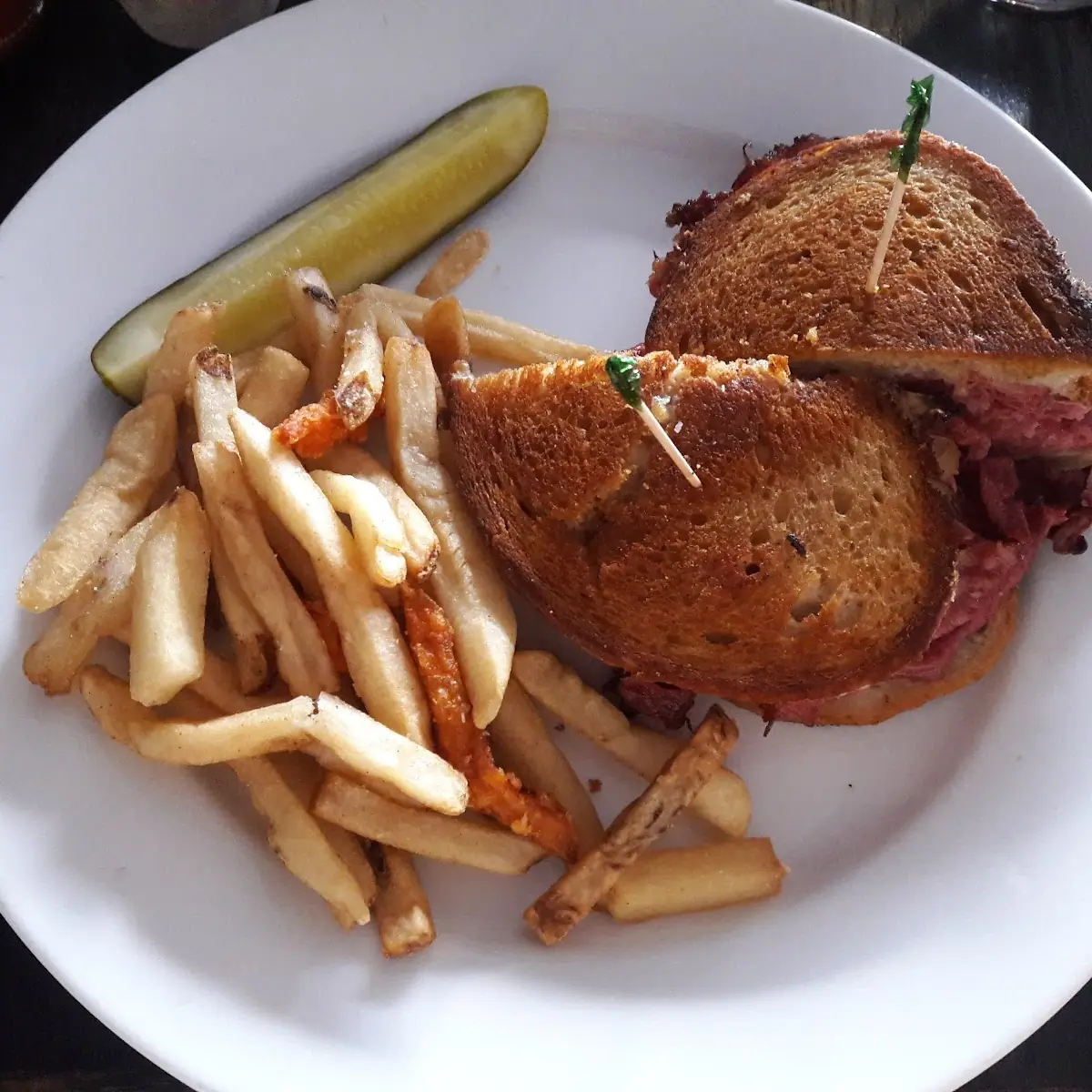 Corned Beef and Swiss on Rye