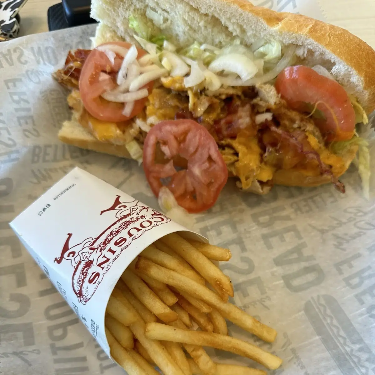 Chicken Bacon Ranch Sub
