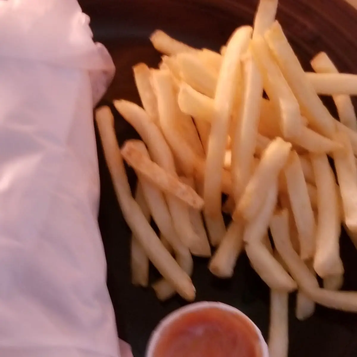 Chicken Sub and Fries