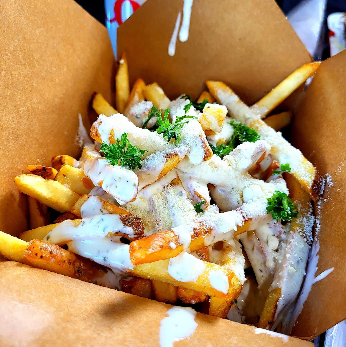 Garlic Parmesan Fries