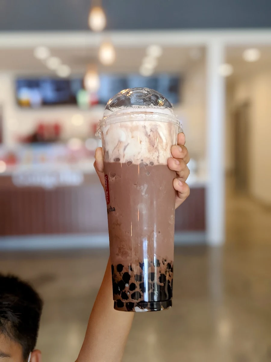 Chocolate Lava Milk Foam