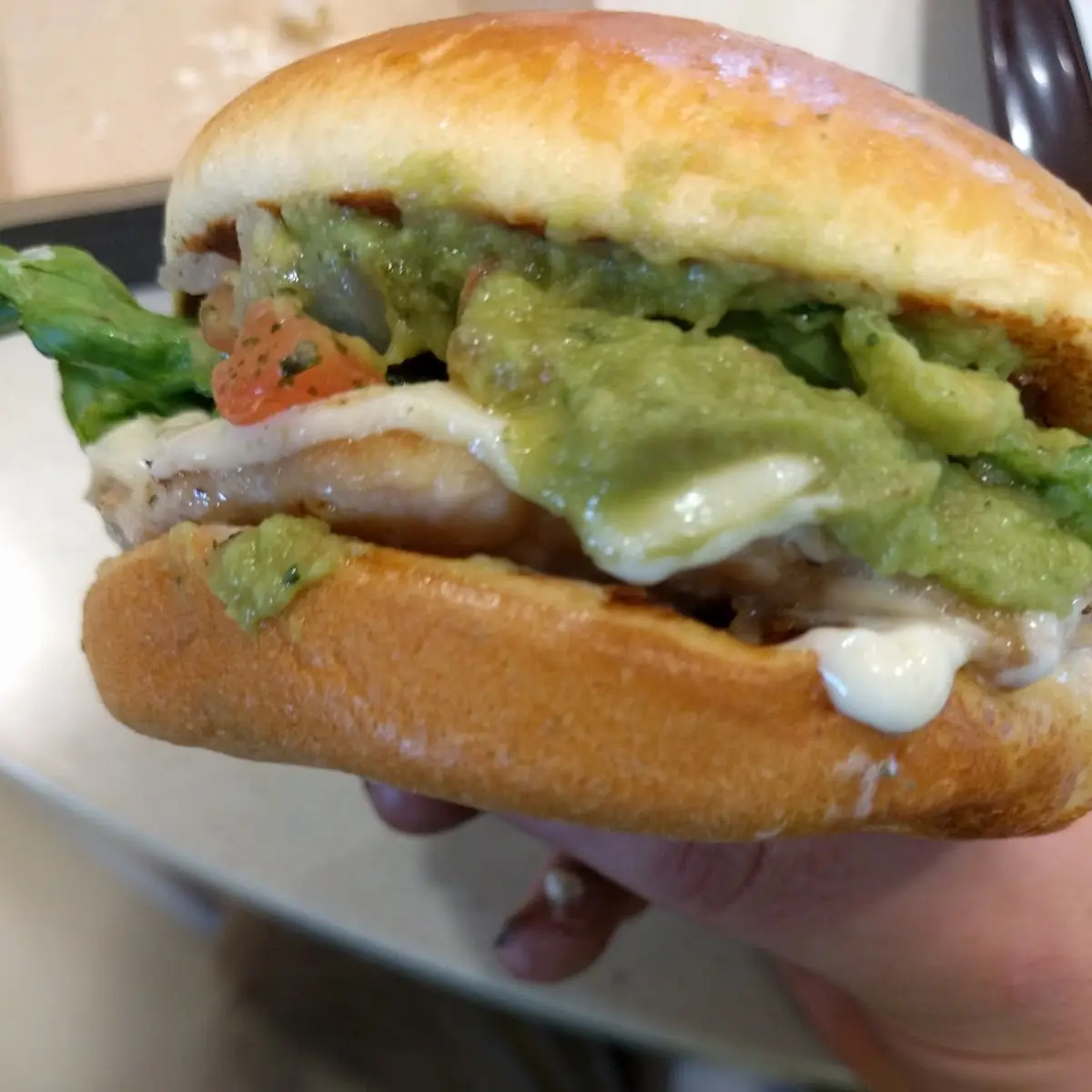 Pico Guacamole Chicken Sandwich