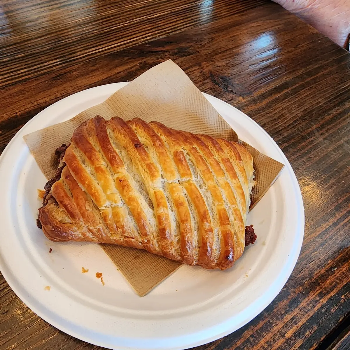 Croissant with Chocolate Croissant