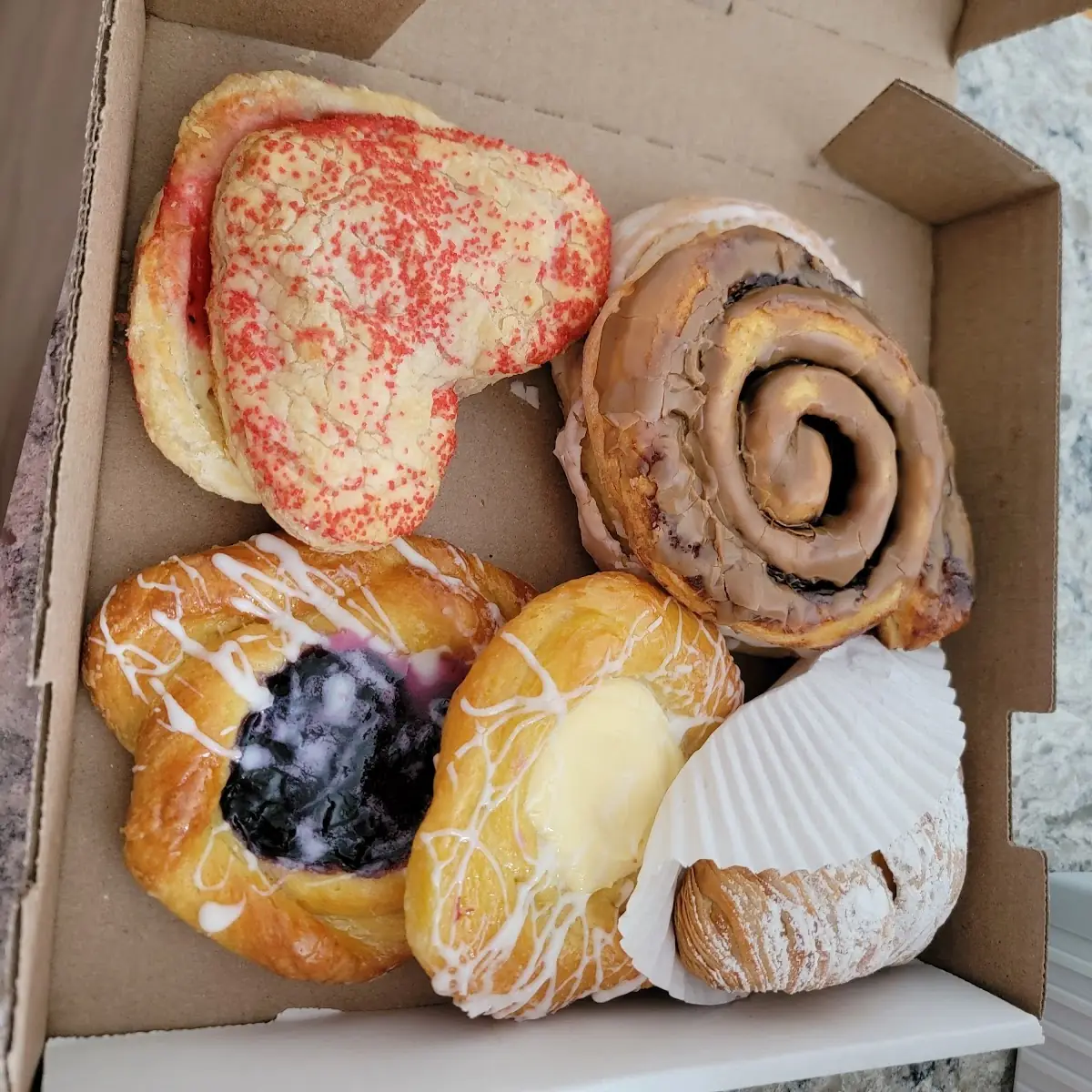 Cinnamon Rolls and Danish