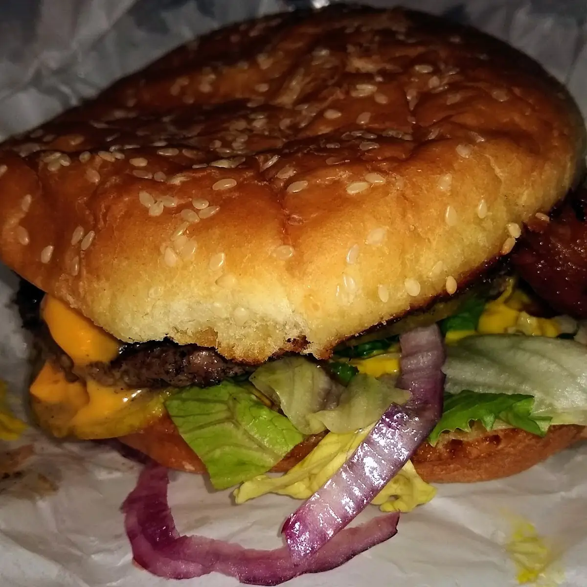 Bacon Cheddar Burger