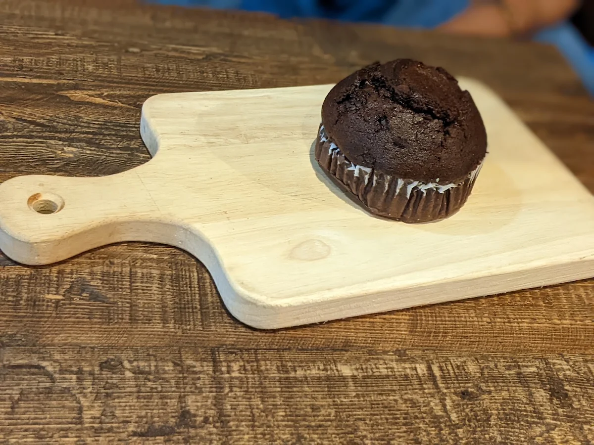 German Chocolate Muffin