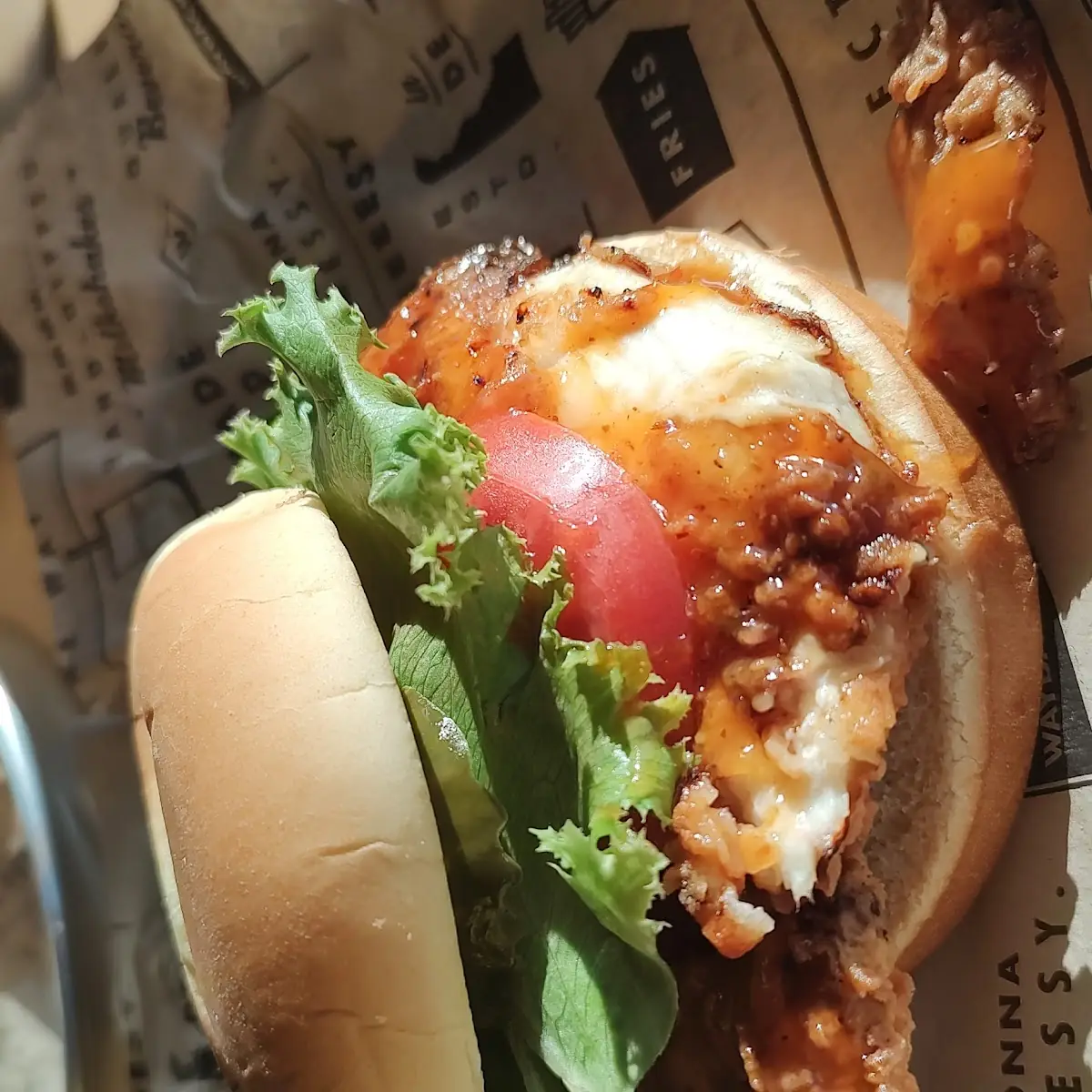 Mango Habanero Chicken Sandwich