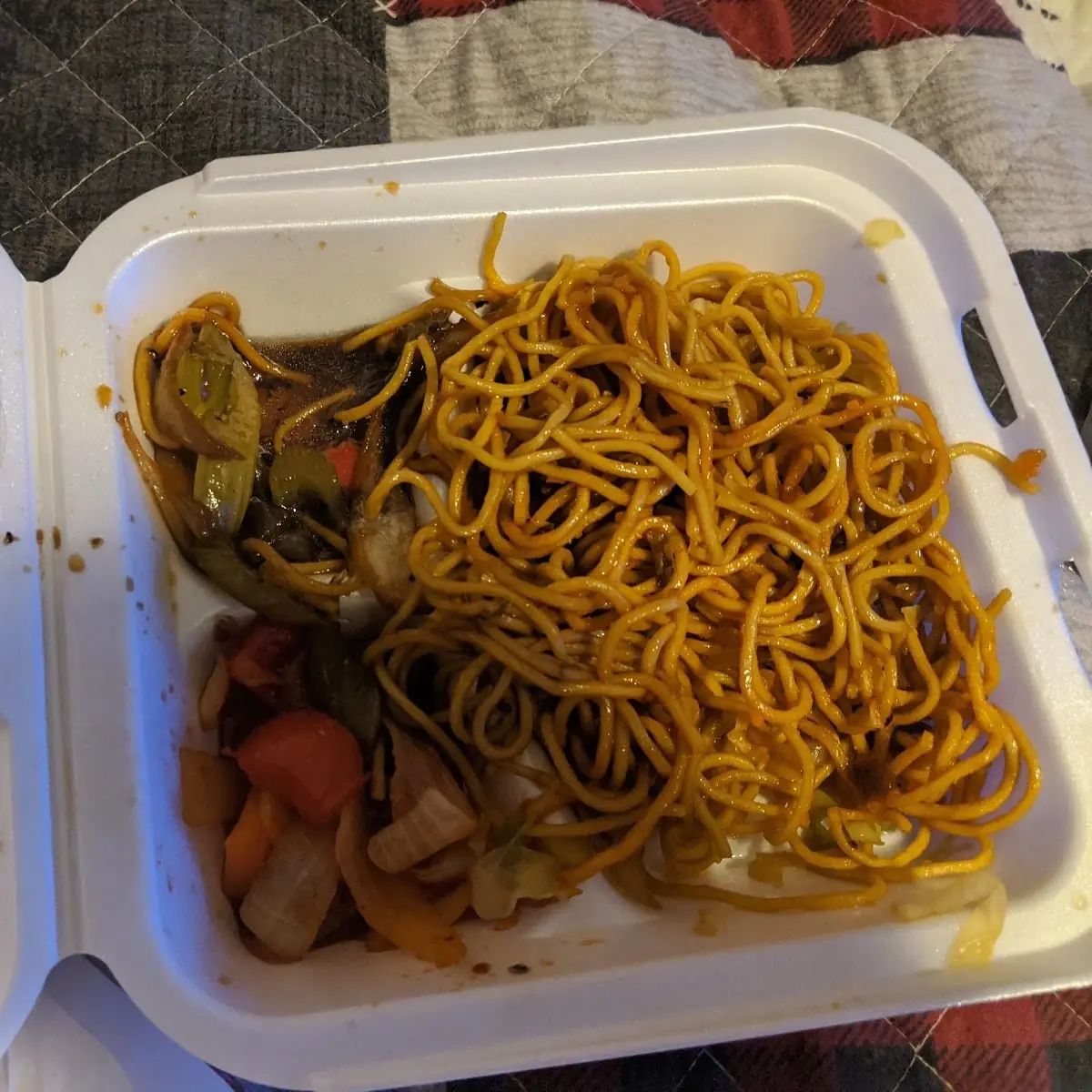 Hair in Chow Mein Again Again