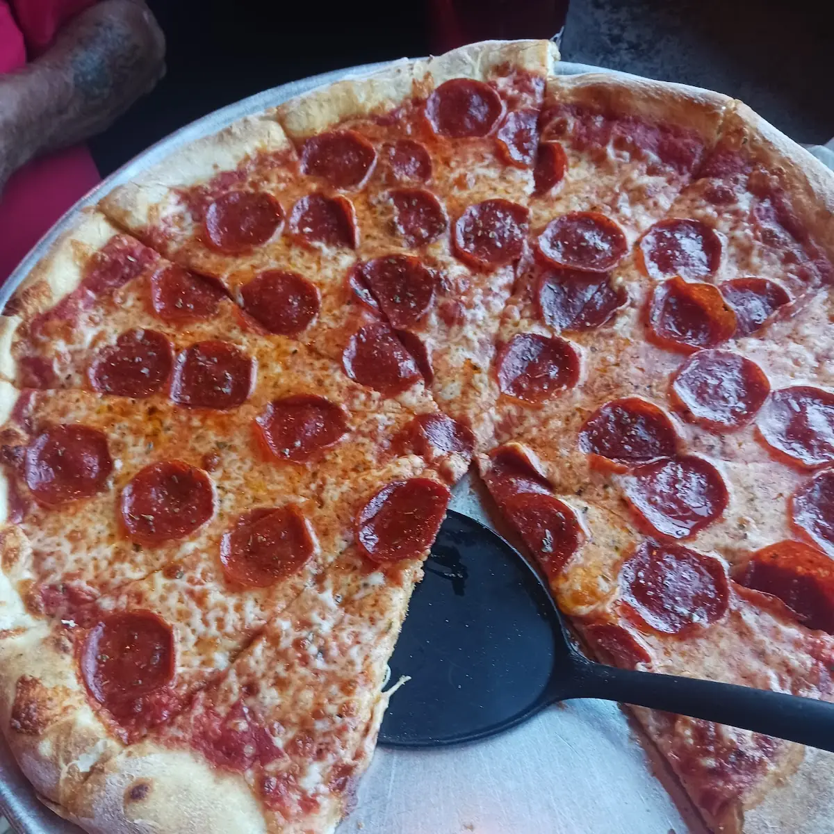Sausage and Pepperoni Pizza