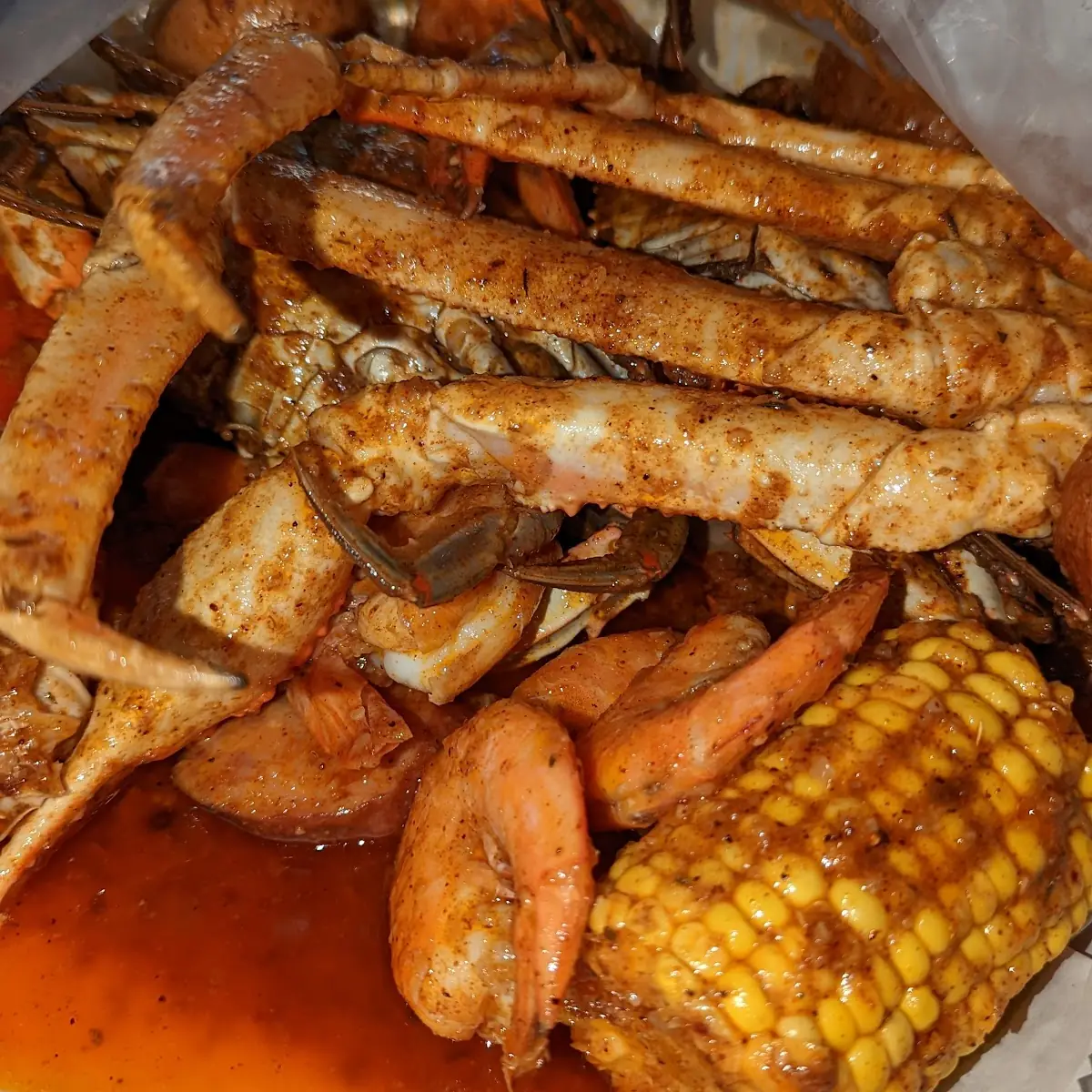 Boiled Seafood Platter