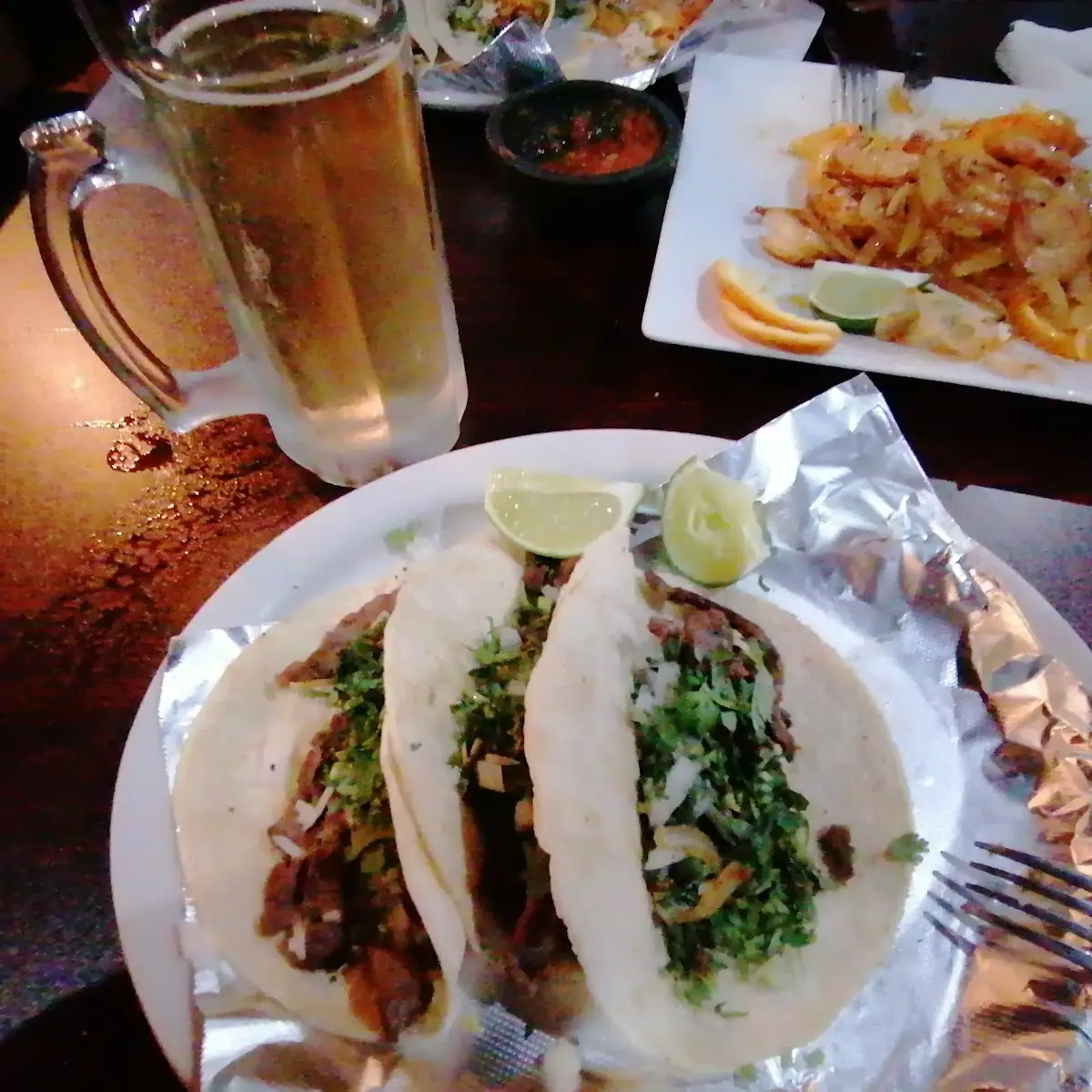 Shrimp Tacos Cancun