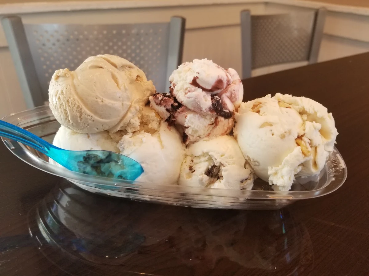 Ice Cream Sampler Platter