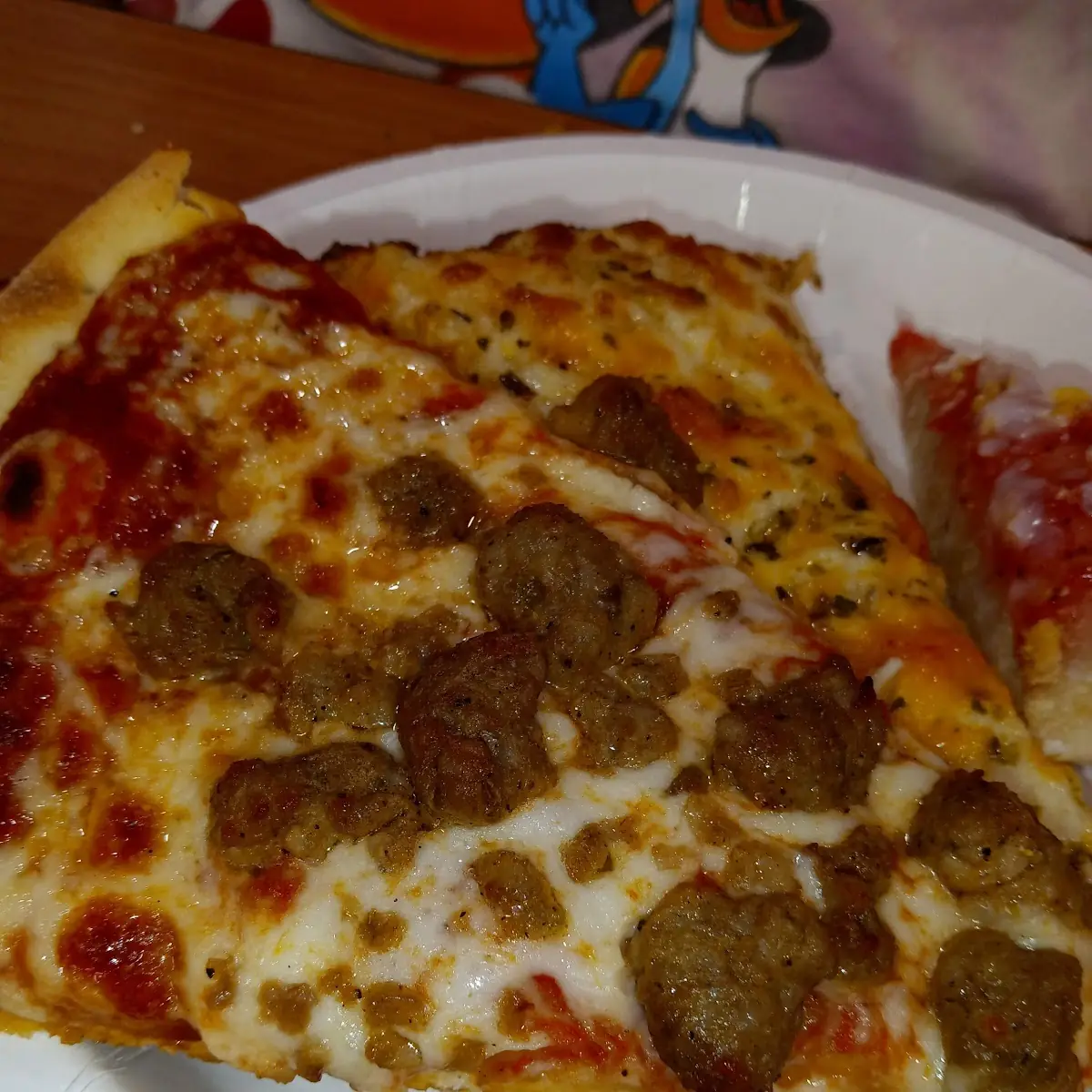 Sausage Pizza