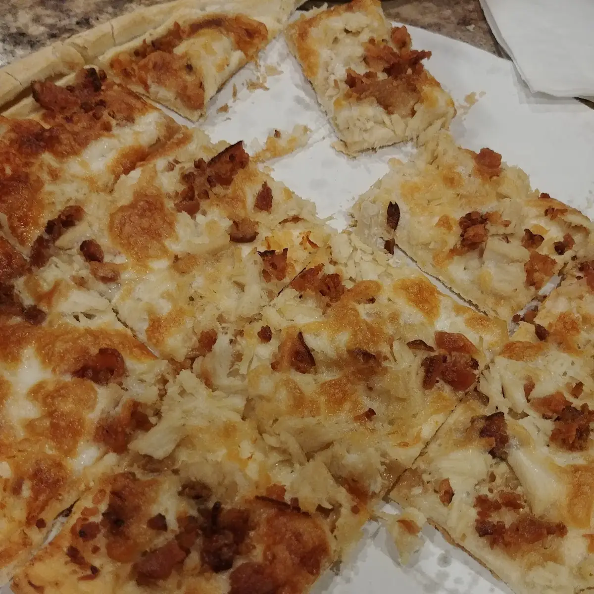 Chicken Bacon Ranch Pizza