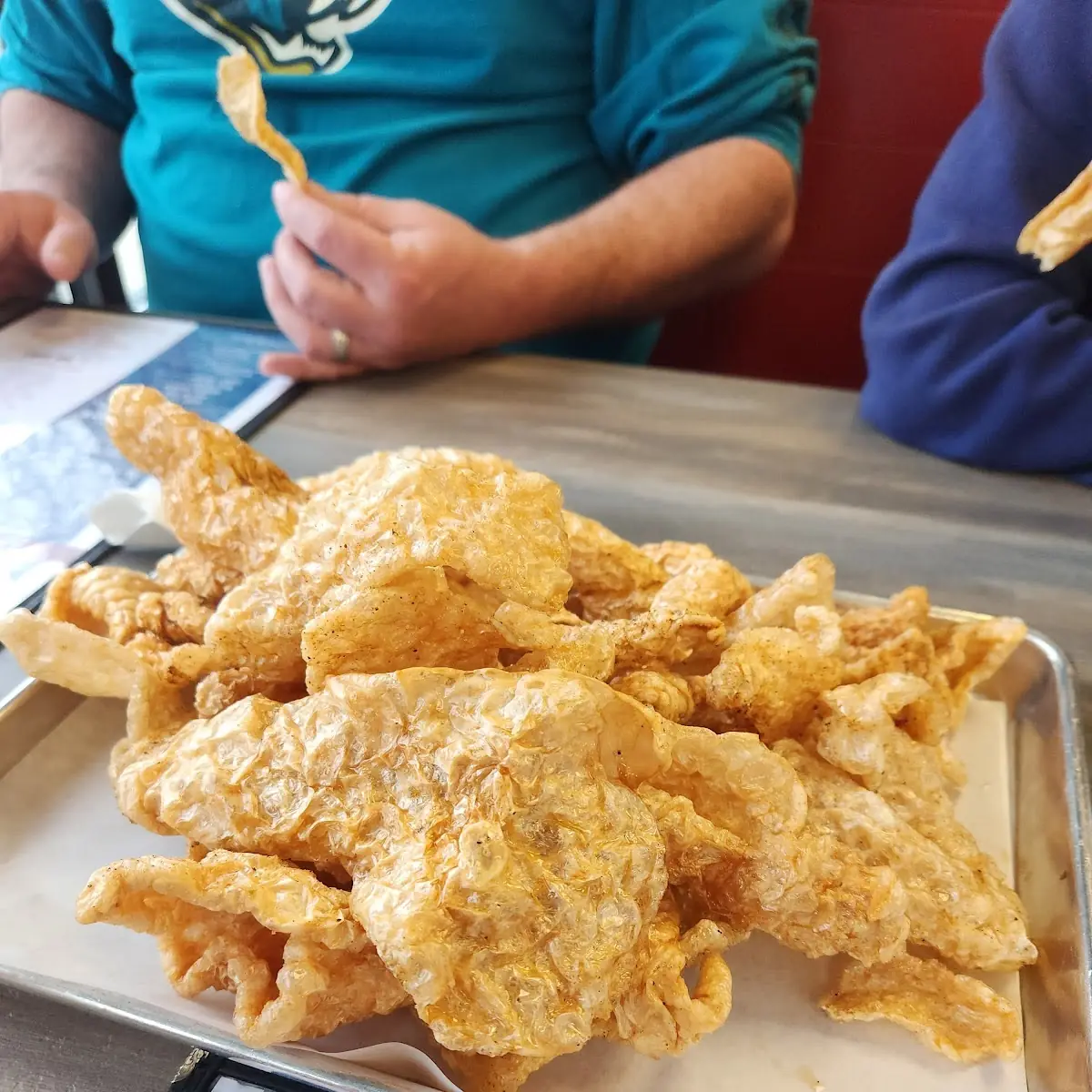 Fresh Cooked Pork Rinds