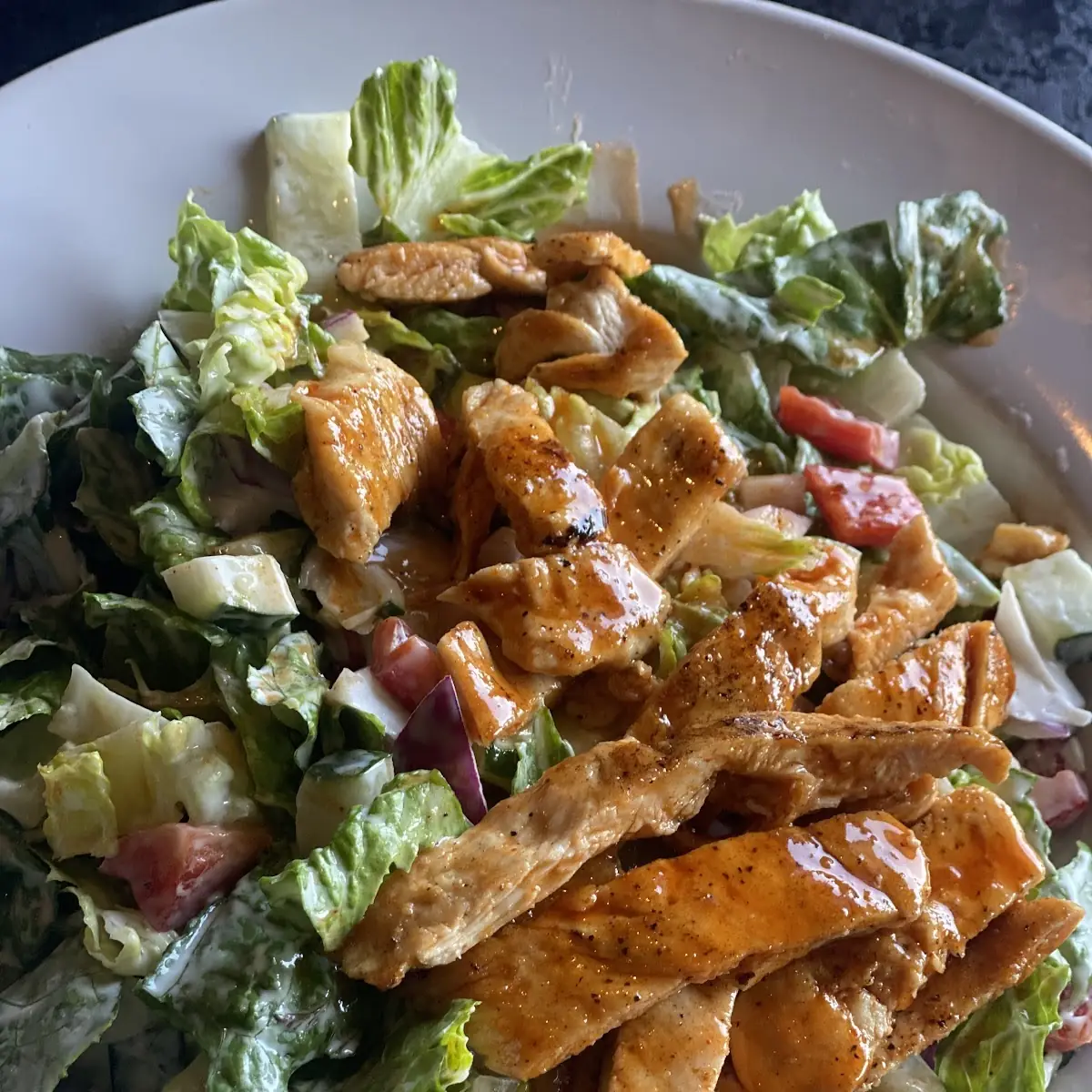 Fire Grilled Chicken Salad