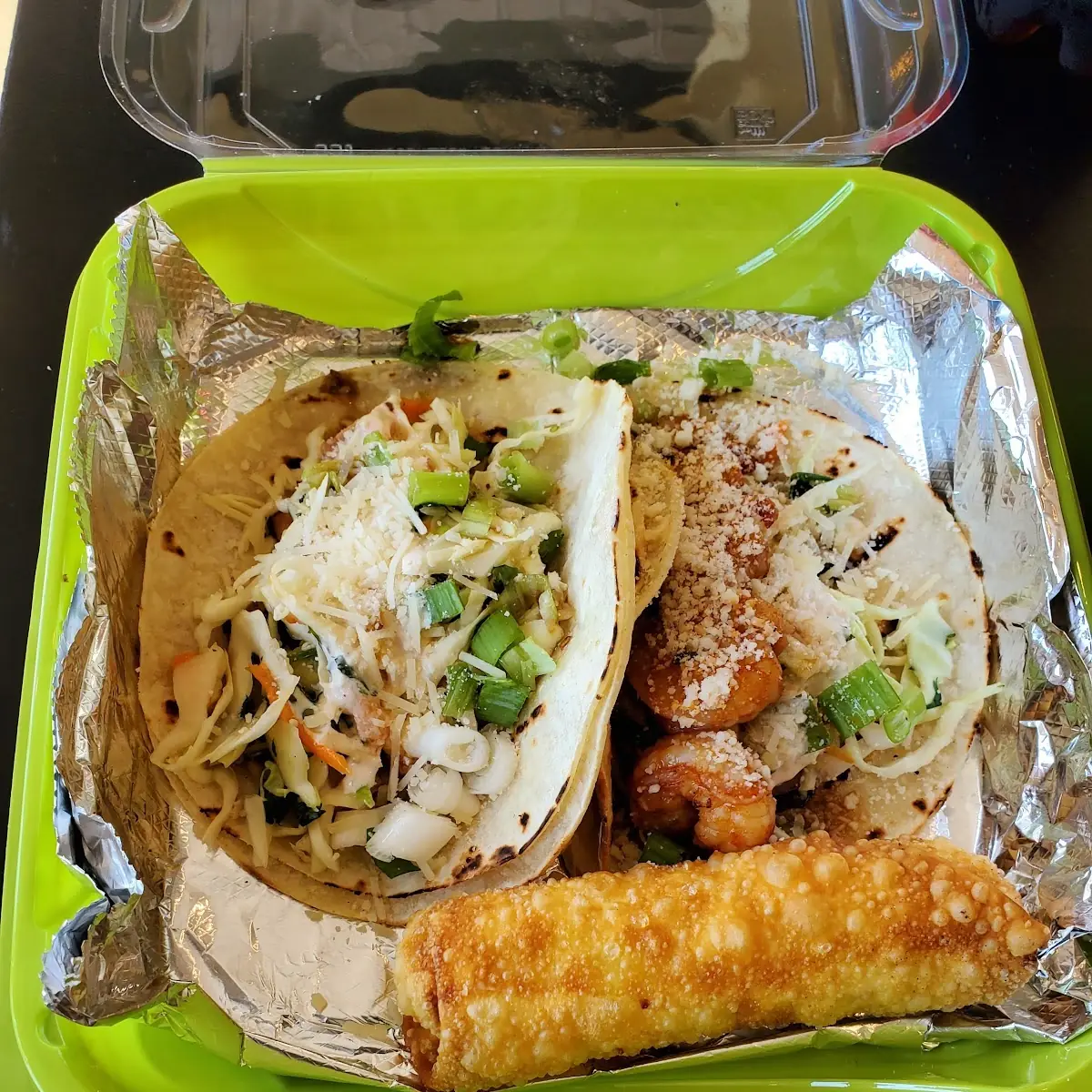 Chicken Nachos with Fried Wontons