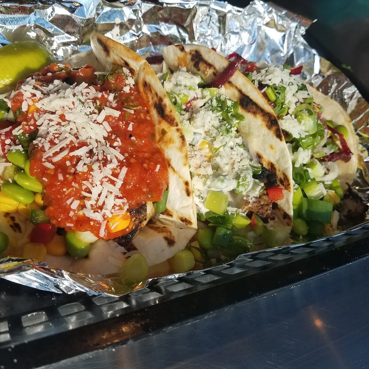 Chicken Taco Platter