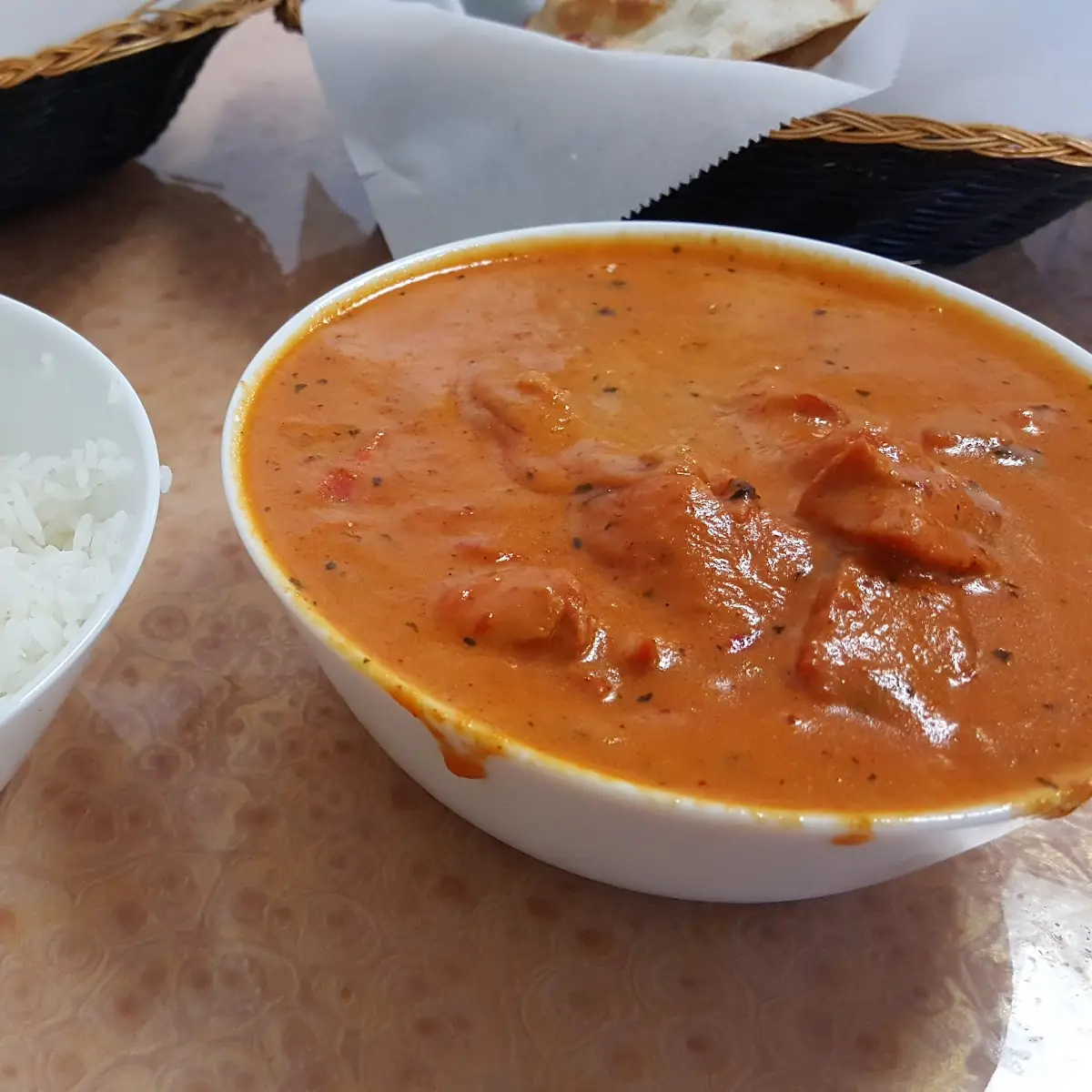 Butter Chicken and Rice