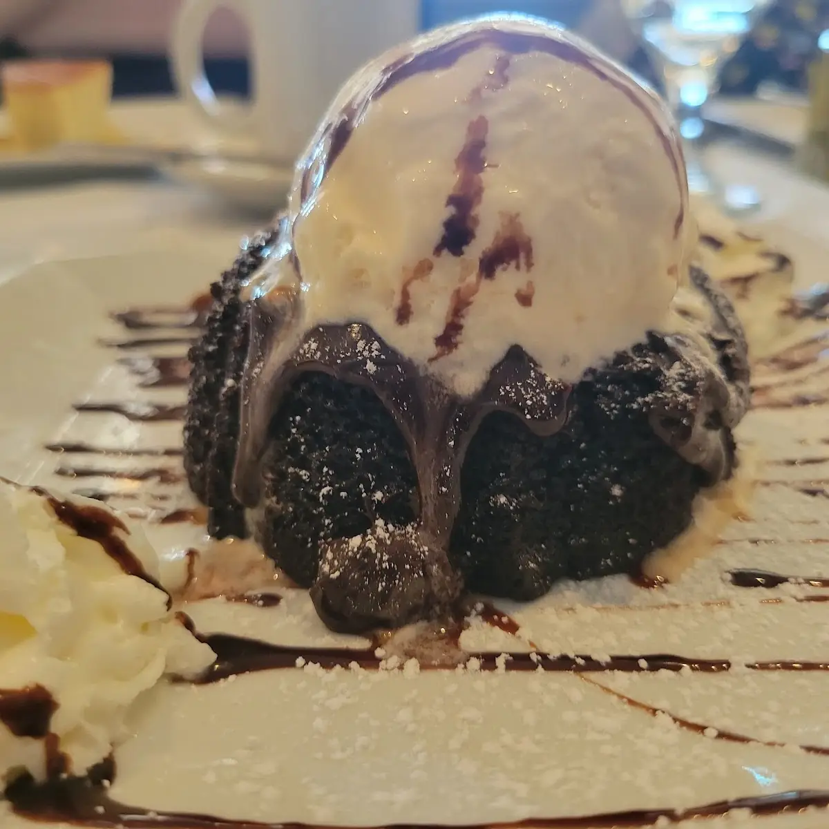 Warm Chocolate Cake