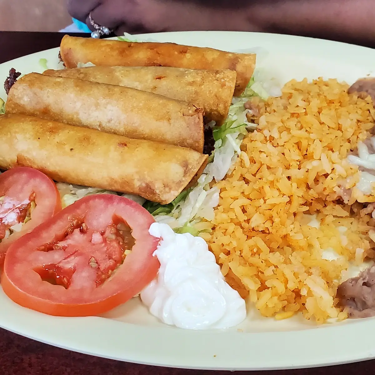 Deep Fry Chicken Taquitos Mexicanos