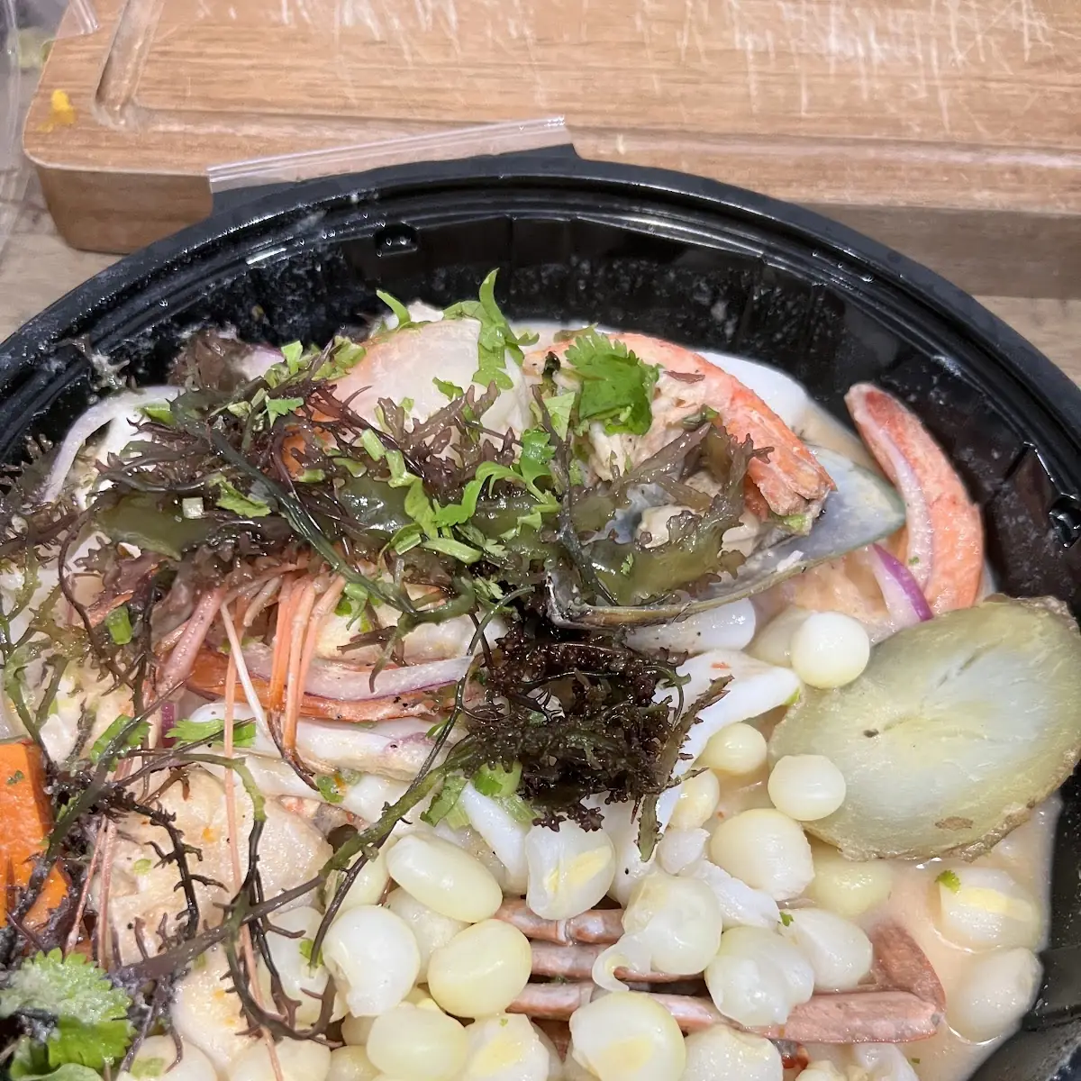 Ceviche de Camaron Ecuatoriano